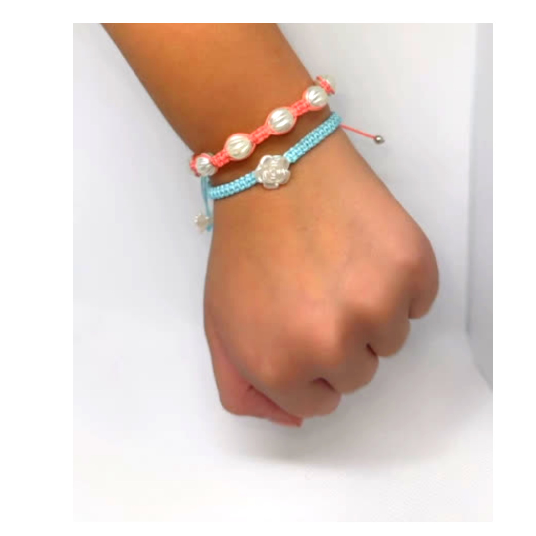 Glam Bracelet Set - Personalized Matching Bracelets for Couples and Friendships | Gift for BF GF/ Handmade Bracelets for Teen Girls Boy Mom Birthday Gifts from Son Mothers